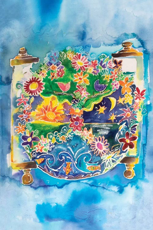 Peace Torah by Michele Pulver Feldman wall art