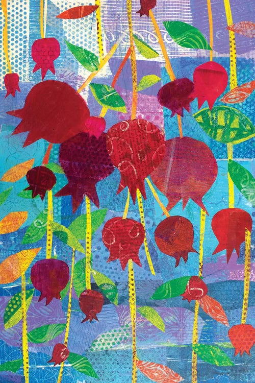 Pomegranate Party by Michele Pulver Feldman wall art