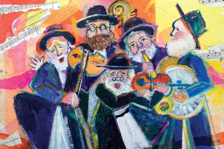 Singing In The New Year by Michele Pulver Feldman wall art
