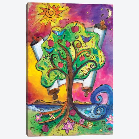 Tree Of Life III Canvas Print #MFE26} by Michele Pulver Feldman Canvas Artwork