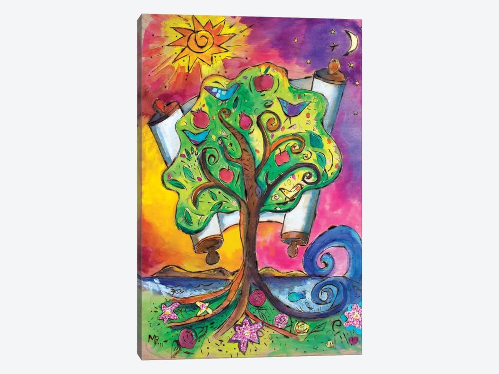 Tree Of Life III by Michele Pulver Feldman 1-piece Art Print