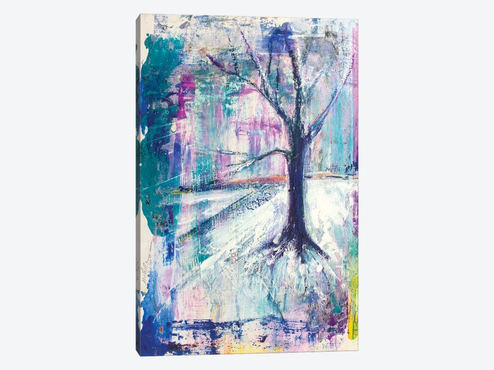 Tree As Seen In Vermont by Michele Pulver Feldman 1-piece Canvas Wall Art