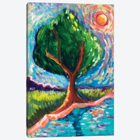 Van Gogh Tree Of Life Canvas Print #MFE28} by Michele Pulver Feldman Art Print