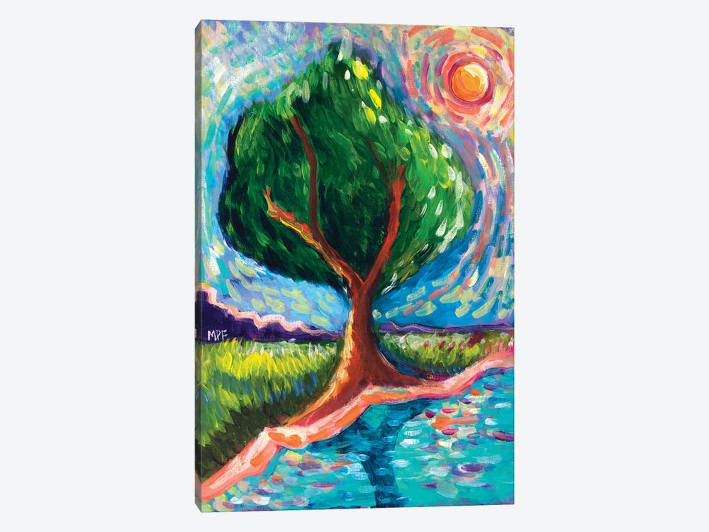 Van Gogh Tree Of Life by Michele Pulver Feldman 1-piece Canvas Print