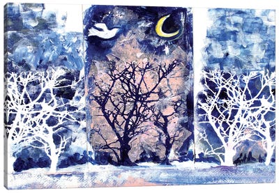 Winter Magic Canvas Art Print - Michele Pulver Feldman