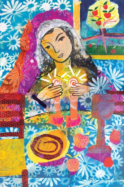 Woman Of Valor by Michele Pulver Feldman canvas print