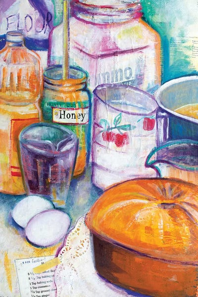 Michele Pulver Feldman: Honey Cake by Michele Pulver Feldman