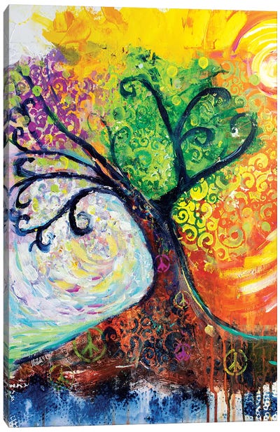 Banyan Tree Of Life Canvas Art Print