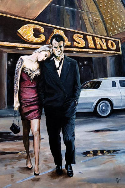 Know When To Fold by Mark Fox framed canvas print