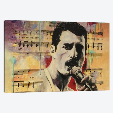 Freddie Canvas Print #MFX112} by Mark Fox Canvas Print