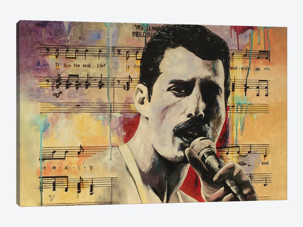 Freddie by Mark Fox 1-piece Canvas Print