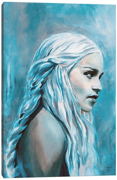 Khaleesi Canvas Art Print - Mark Fox
