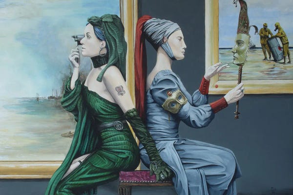 Life Imitates Art: Now I See You by Mark Fox