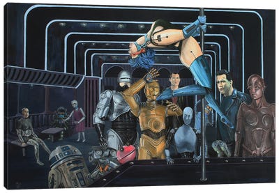 Artificial Intelligence Canvas Art Print - Star Wars