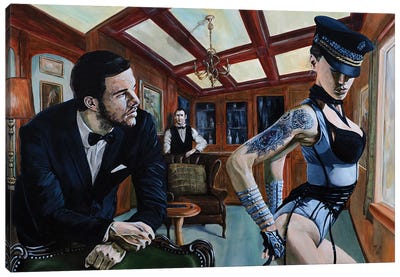 Will There Be Anything Else, Sir? Canvas Art Print - Mark Fox