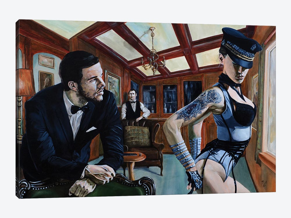 Will There Be Anything Else, Sir? by Mark Fox 1-piece Canvas Art