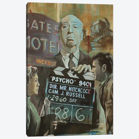 Bates Motel Canvas Print #MFX23} by Mark Fox Canvas Wall Art