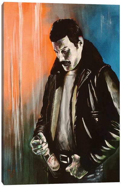 Just a Poor Boy Canvas Art Print - Freddie Mercury