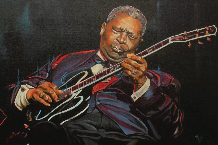 King of the Blues by Mark Fox wall art