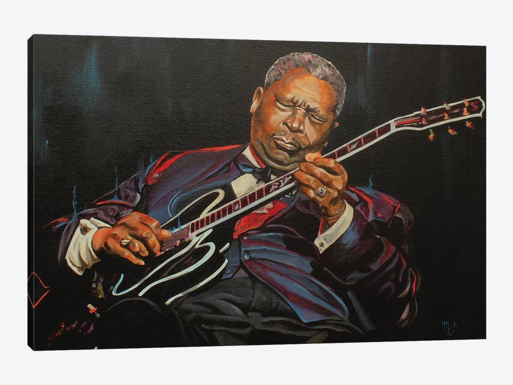 King of the Blues by Mark Fox 1-piece Canvas Artwork