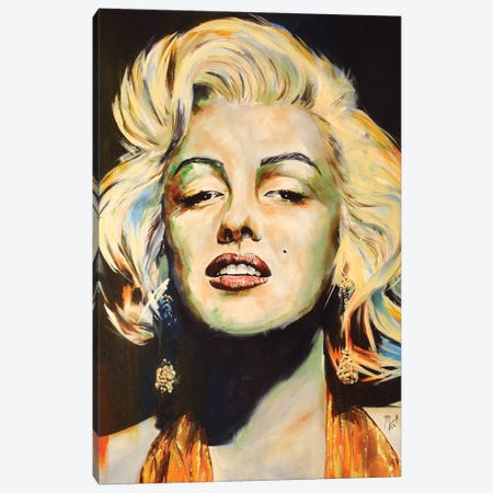 Marilyn Canvas Print #MFX30} by Mark Fox Canvas Art Print