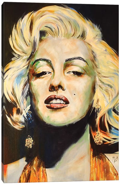 Marilyn Canvas Art Print - Mark Fox