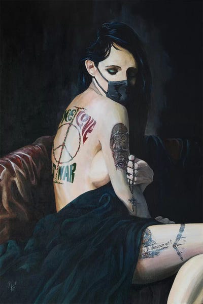 Goth Art: Losing All Faith by Mark Fox