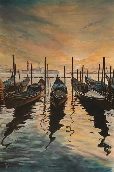 Calm Water by Mark Fox framed canvas print