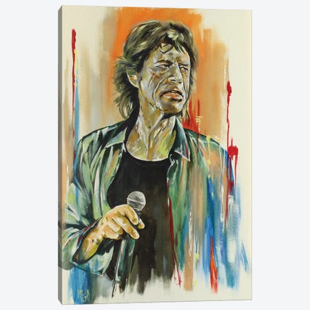 Jagger Canvas Print #MFX58} by Mark Fox Canvas Print