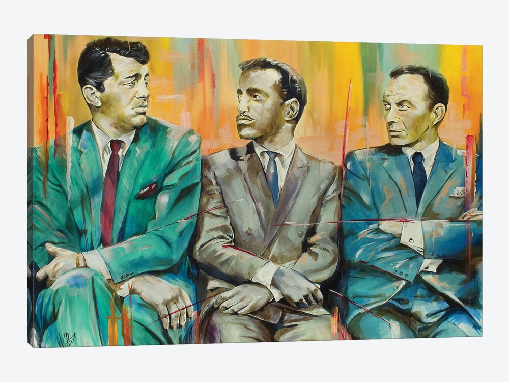 The Rat Pack by Mark Fox 1-piece Canvas Print