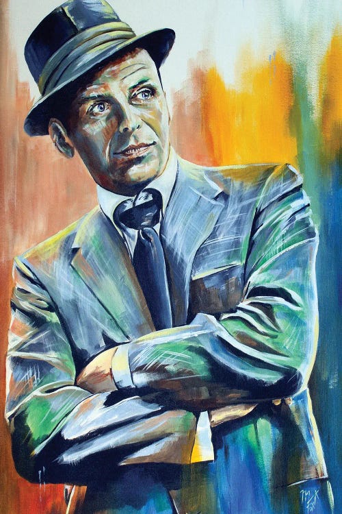 Francis Albert Sinatra by Mark Fox wall art