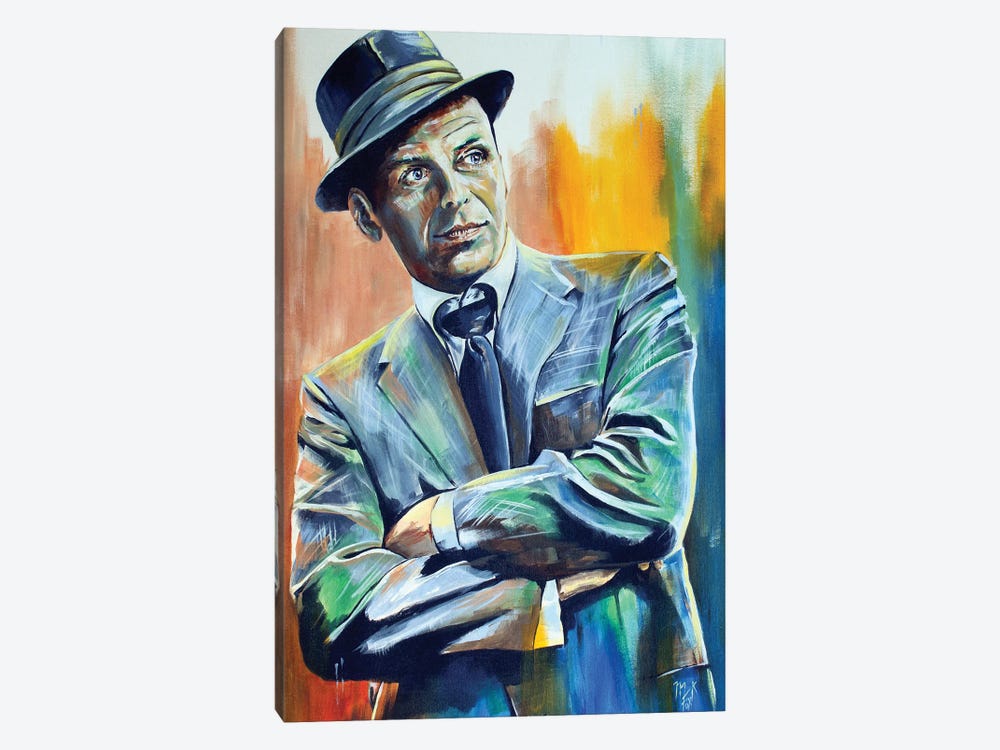 Francis Albert Sinatra by Mark Fox 1-piece Canvas Artwork