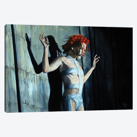 Leeloo. Fifth Element Canvas Print #MFX78} by Mark Fox Canvas Print