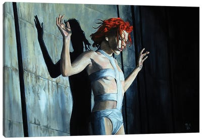 Leeloo. Fifth Element Canvas Art Print - Mark Fox