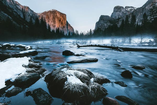 Valleys: Yosemite Valley Sunset by Melissa Findley