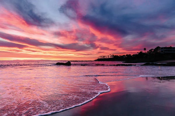 Beach Sunrises & Sunsets: Laguna Sunset by Melissa Findley