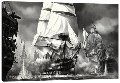 Trafalgar Canvas Art Print - Miro Gradinscak