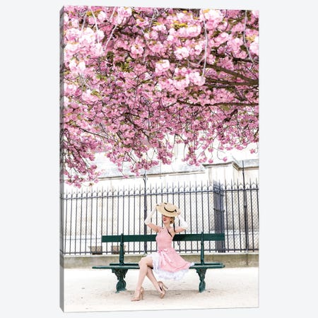When Spring Comes To Paris Canvas Print #MGD26} by Magdalena Martin Canvas Wall Art