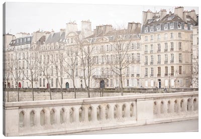 Ile Saint-Louis Canvas Art Print - Paris Photography