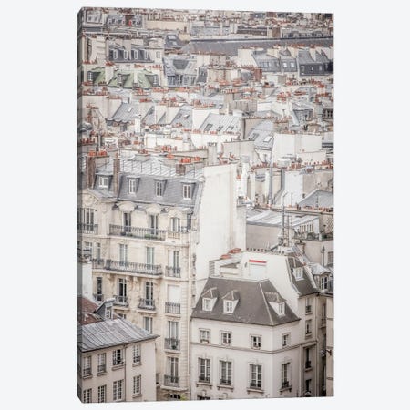 Rooftops In Paris Canvas Print #MGD36} by Magdalena Martin Art Print