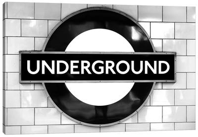 London Underground Canvas Art Print - Novelty City Scenes
