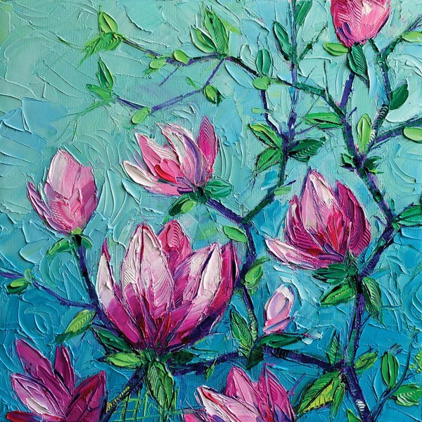 Magnolias: Magnolias by Mona Edulesco