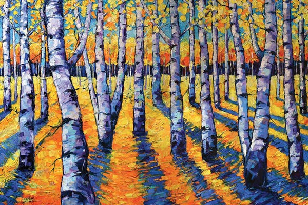 Mona Edulesco: Autumn Landscape by Mona Edulesco