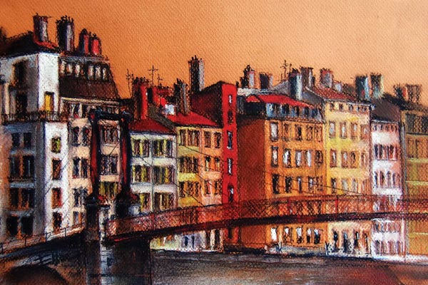 Auvergne-Rhône-Alpes: Colors Of Lyon I by Mona Edulesco