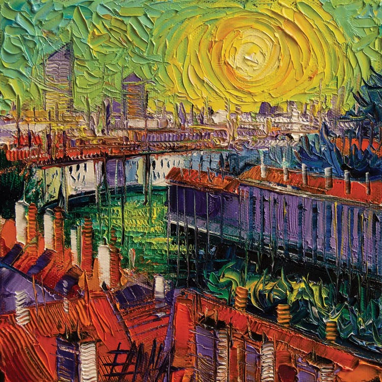 A Summer In Lyon by Mona Edulesco wall art
