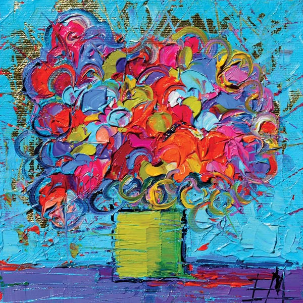 Mona Edulesco: Floral Miniature by Mona Edulesco