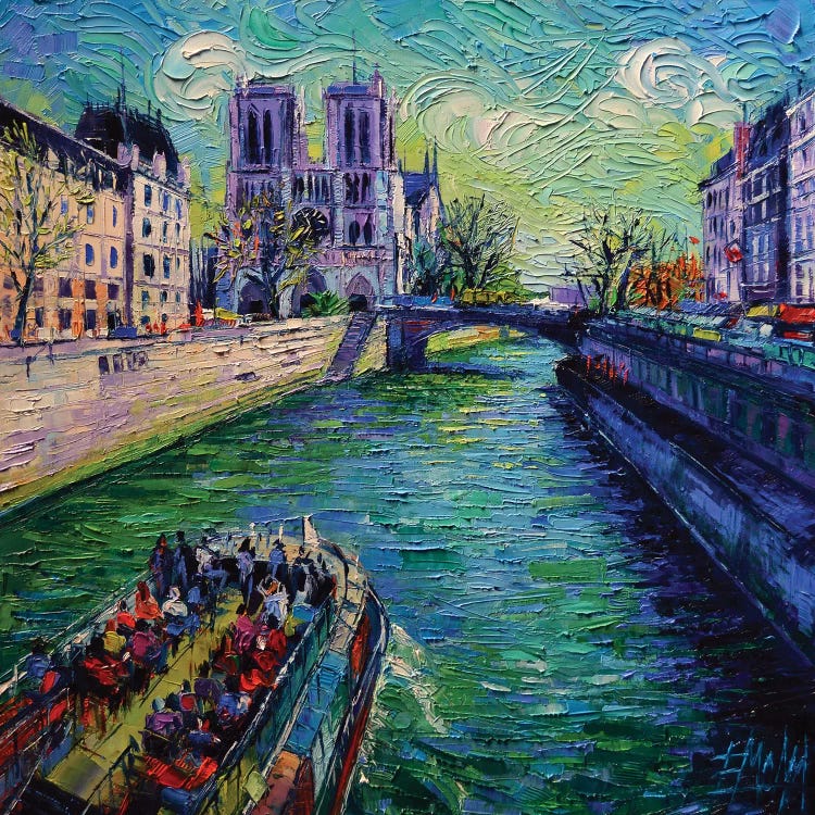 I Love Paris In The Springtime by Mona Edulesco wall art