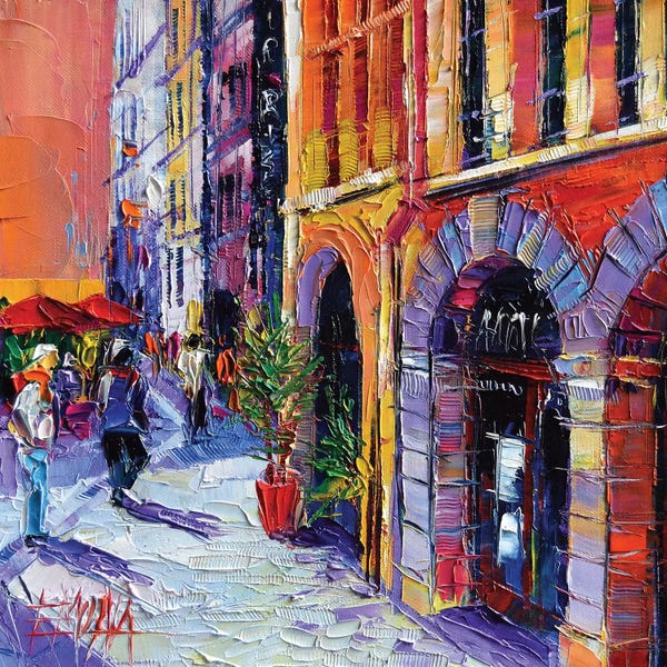 Auvergne-Rhône-Alpes: A Walk In Old Lyon Quarter by Mona Edulesco
