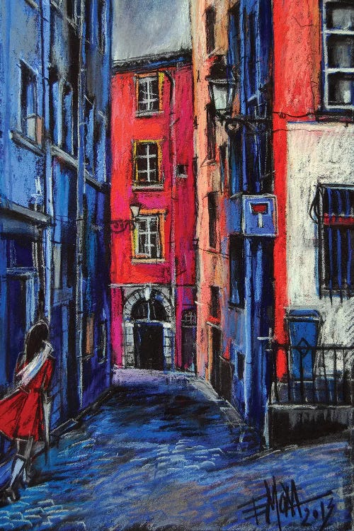 Trinité Square, Lyon by Mona Edulesco wall art