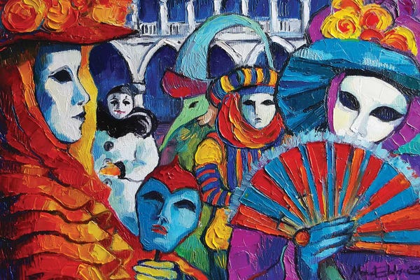 Costumes: Venice Carnival by Mona Edulesco